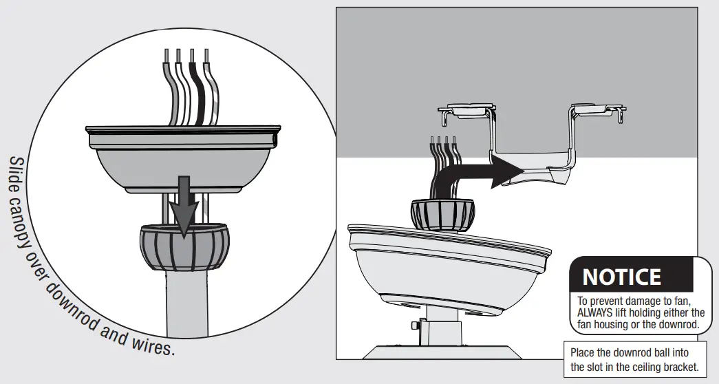 Hunter 51872 Sandin Matte Silver LED Indoor Ceiling Fan-fig13