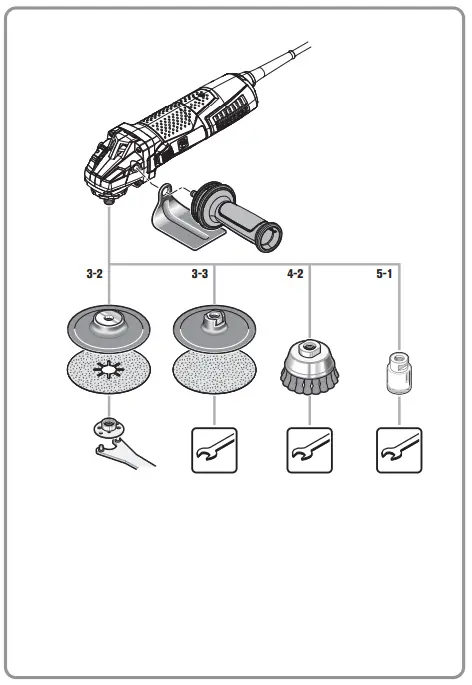Fein CG13-125V-Angle-Grinder-1300W-ø125mm-fig-12