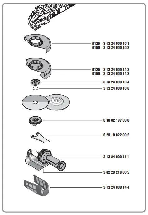 Fein CG13-125V-Angle-Grinder-1300W-ø125mm-fig-13