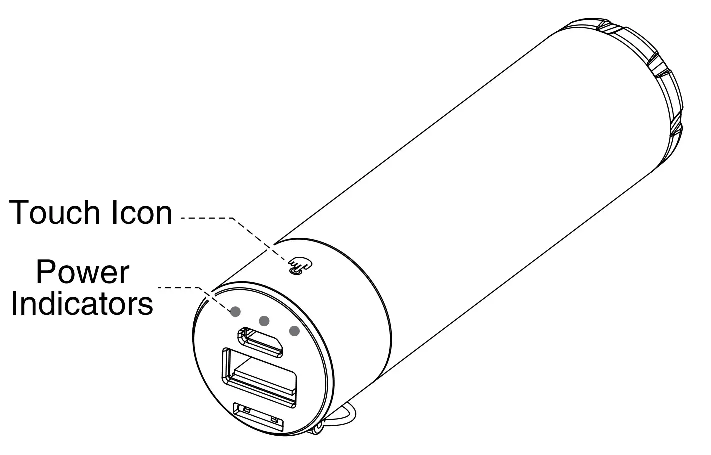 NITECORE NPB1 Waterproof Power Bank - Power Level Display