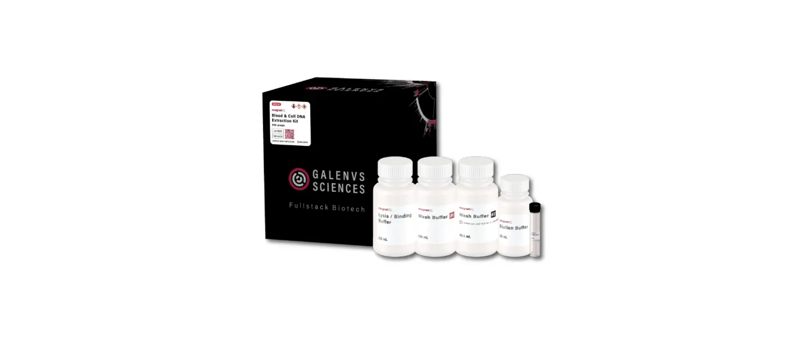 Galenvs Magneti Blood And Cell Dna Extraction Kit User Guide
