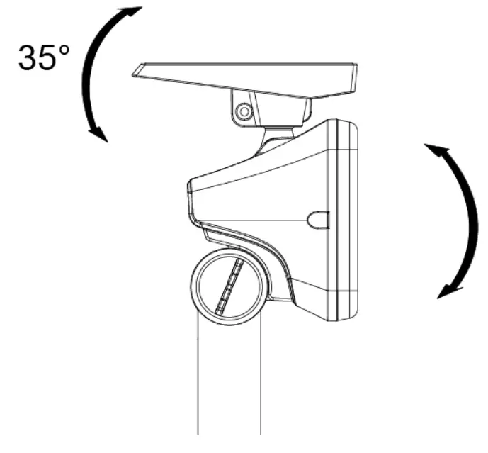 HOFTRONIC 5423093 Eagle Solar Garden Spotlight - fIG1
