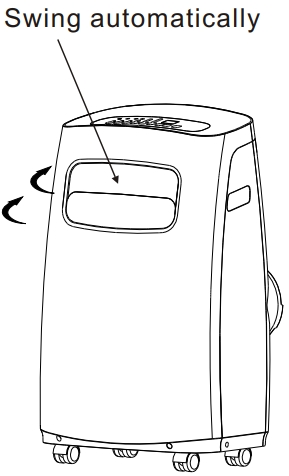 Air flow direction adjustment