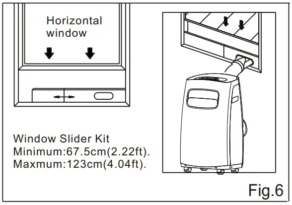 Window slider kit Installation