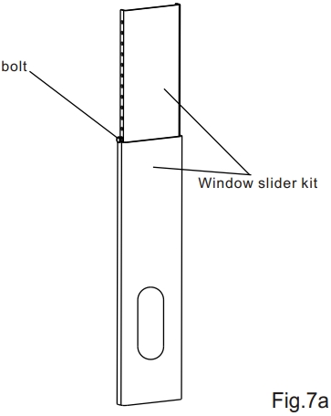 Window slider kit Installation