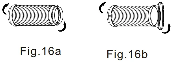 Exhaust hose installation