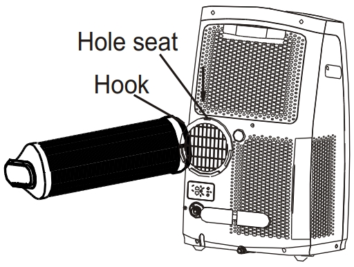 Exhaust hose installation