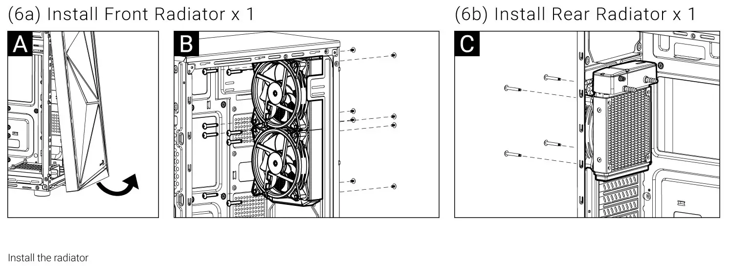 AeroCool Glider Cosmo G BK v1 Case - fig11