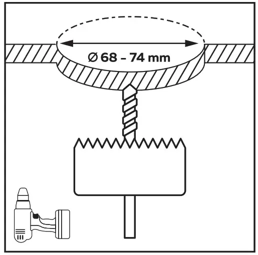CALEX SMD 220 240V 2700 6500K Adjustable Tilting Head LED Smart Downlight - overview 1