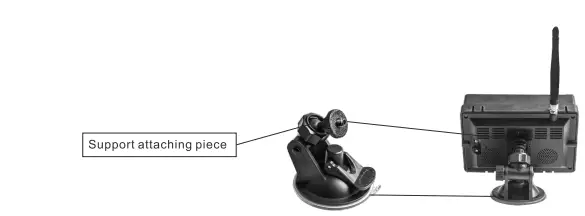 Haloview M5111 2.4G Digital 720P 5Inch-LCD-Wireless-Monitor-FIG4