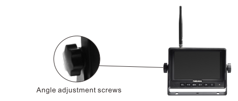 Haloview M5111 2.4G Digital 720P 5Inch-LCD-Wireless-Monitor-FIG5