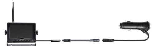 Haloview M5111 2.4G Digital 720P 5Inch-LCD-Wireless-Monitor-FIG8