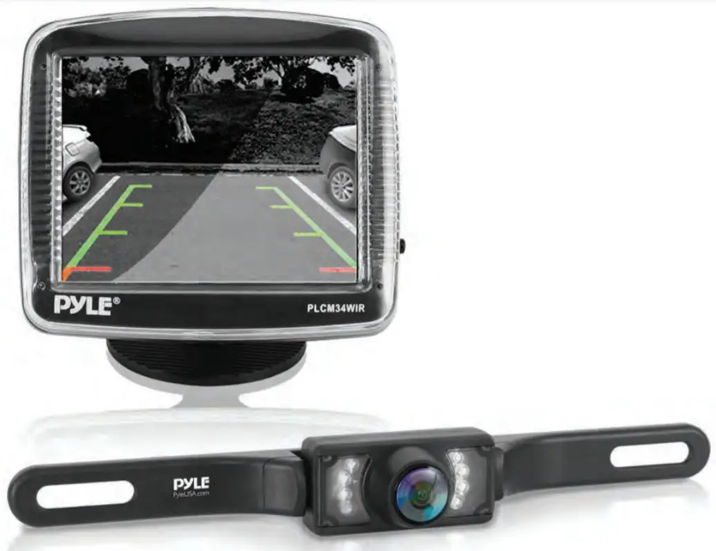 PYLE PLCM34WIR Wireless Rear View Backup Camera