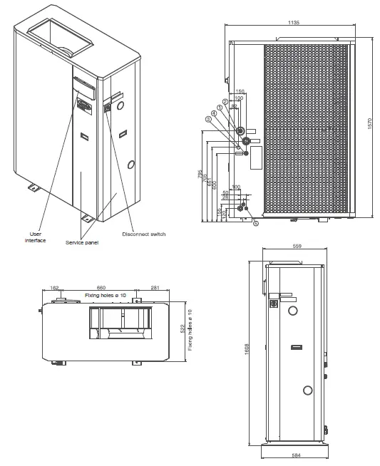 Carrier-30RBY-Air-Cooled-Ducted-Liquid-Chillers-FIG-7