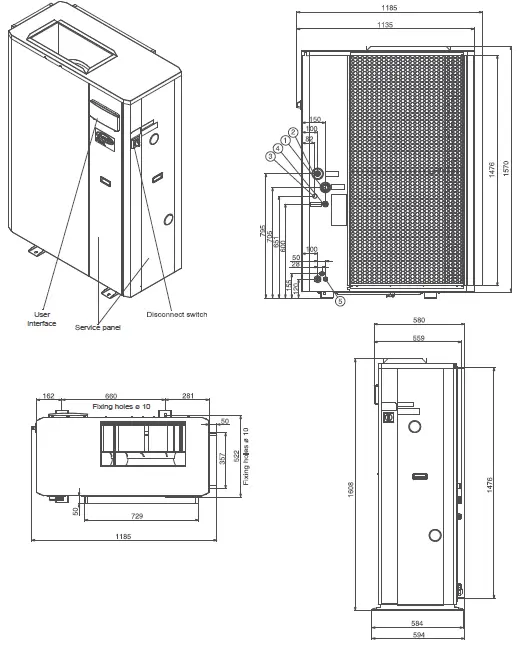 Carrier-30RBY-Air-Cooled-Ducted-Liquid-Chillers-FIG-8