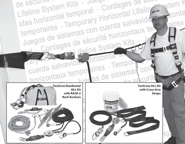Miller HLLR Series HLLR2 Z7 310 lb Wt Capacity 1 Workers Per System