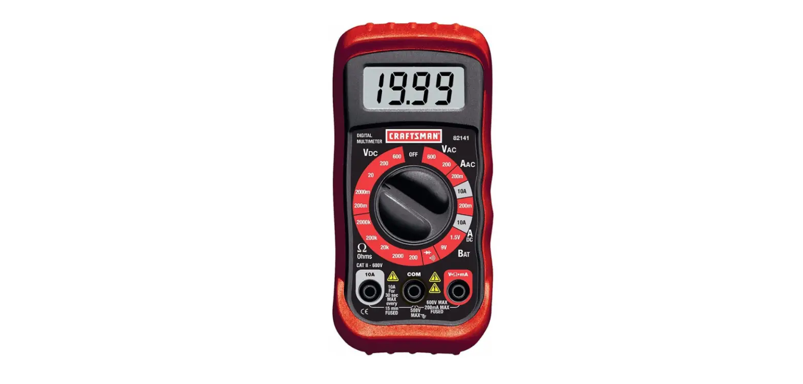 Craftsman 82141 Digital Multimeter User Manual