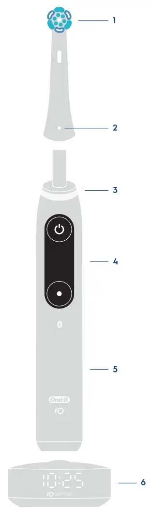 Oral B iO Series 7 Electric Toothbrush With 4 Brush - fig2