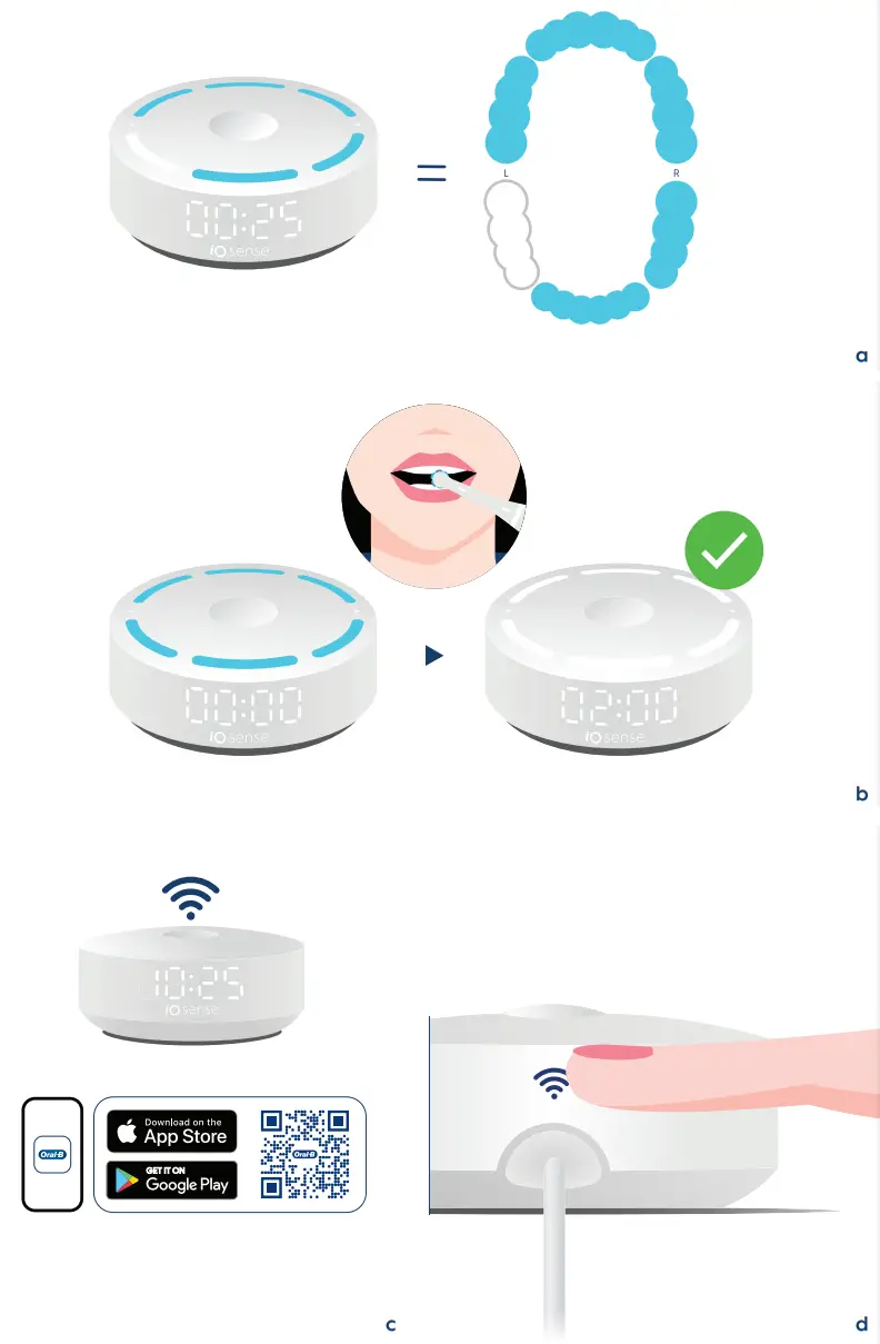 Oral B iO Series 7 Electric Toothbrush With 4 Brush - fig4