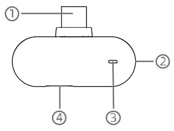 VIMAI Wireless Lavalier Microphone - diagram 3