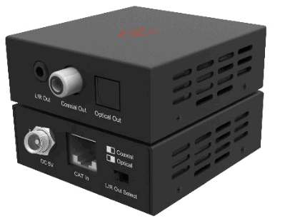 VigilLink VLEX ACT300 TR Digital Audio Over Cat Extender 300m