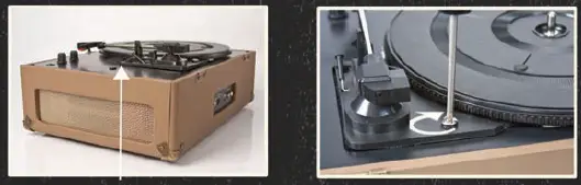 Crosley CR6010A-RE Collegiate Portable USB Turntable - 3