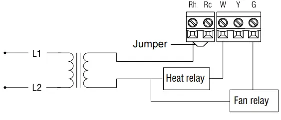 Honeywell RTH2520 Programmable - Heating