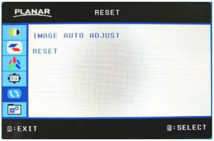 PLANAR PLN2400 24 inch 1920 x 1080 Full HD Computer Monitor - RESET
