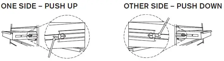 Montezuma 3605UC 36 Inch 5 Drawer Utility Cart-7