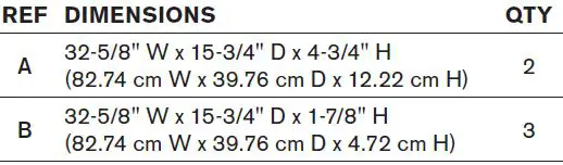 Montezuma 3605UC 36 Inch 5 Drawer Utility Cart-8