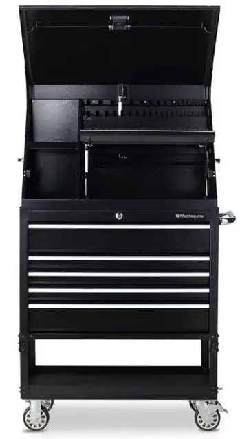 Montezuma 3605UC 36 Inch 5 Drawer Utility Cart