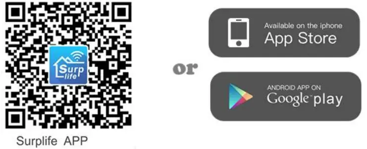 Apps Surplife App - qr code
