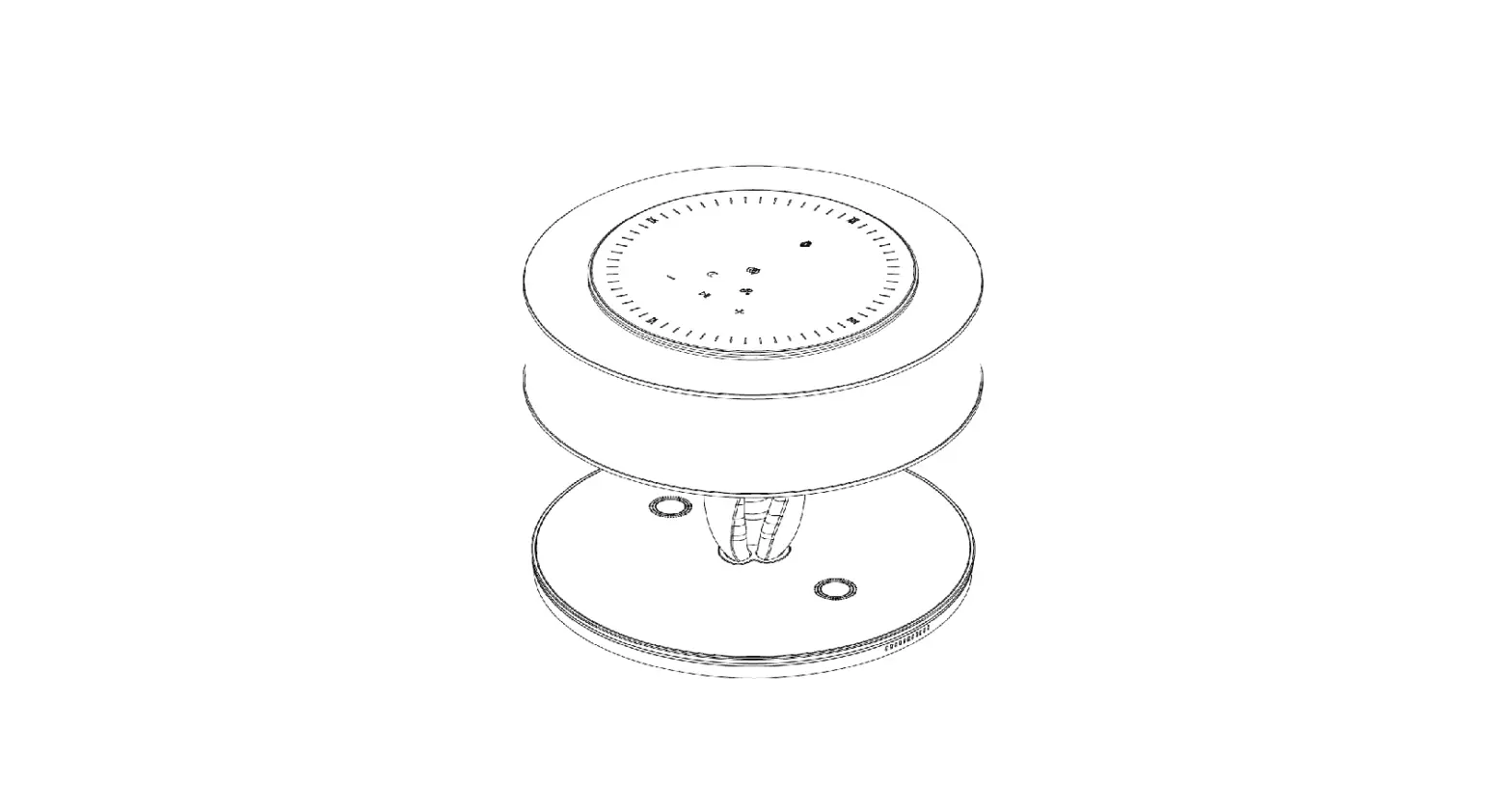 Design Identification Pte Fy-m2202 Wireless Charging Bluetooth Speaker Lamp User Guide