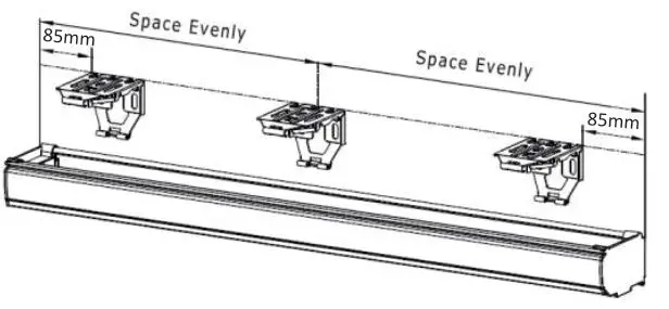 VENETA 65101-21734-D Timber Venetian Blind - istallation Brackets