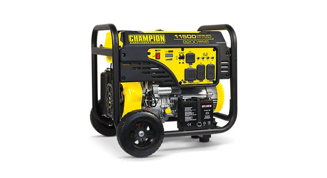 Champion 9200w Electronic Fuel Injection Generator 100485 User Guide