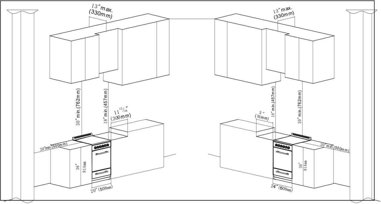 FORNO FFSGS6265-20 24 Inch BRENO Gas Range 3