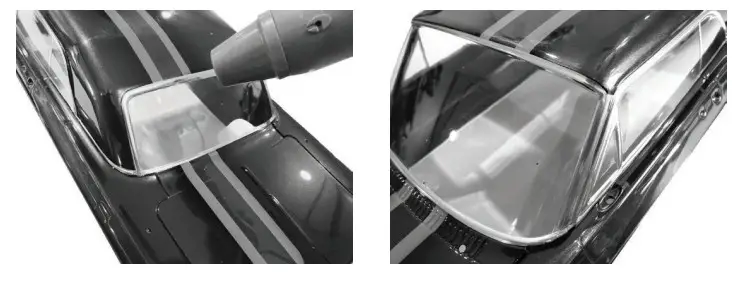 REDCAT RER13192 Racing 13192 1964 Impala Clear Body Kit - Chrome 3