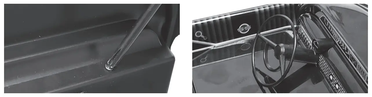 REDCAT RER13192 Racing 13192 1964 Impala Clear Body Kit - Installation 4