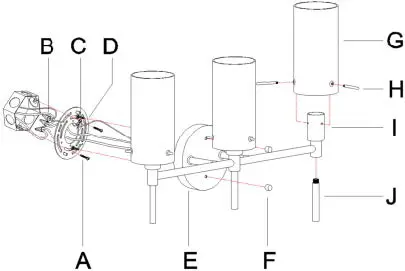 ZEVNI A04679 Gerben 11 Inch Wide Black Vanity Light-02