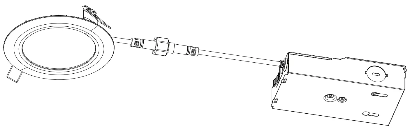 JUNO WF4 SWW5 90CRI Ultra Thin Wafer LED Round Module Switchable White