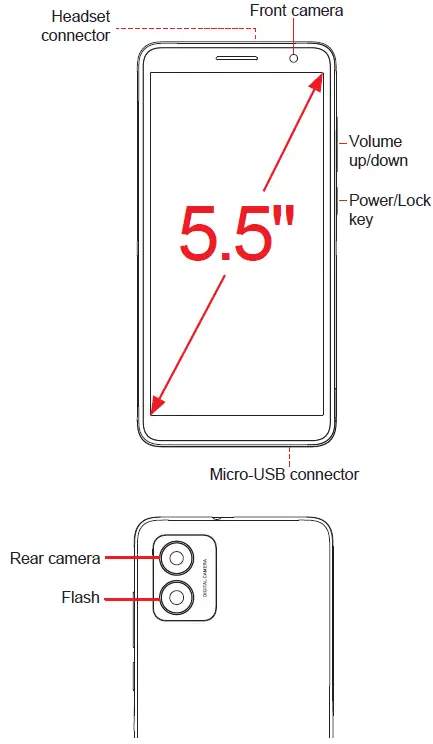 TCL 303 Smartphone 01