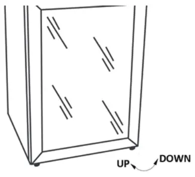 EUHOMY BR-110-BR-110H Beverage Refrigerator - 5