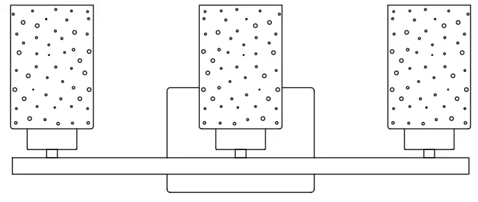 Hunter 13077 3 Light Vanity -