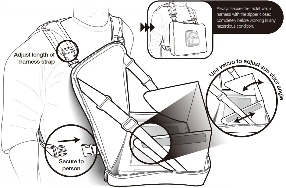 the joy factory CWX144 Collapsible Sun Visor and Harness - cover