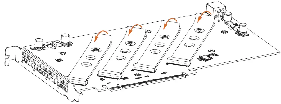 ASRock Blazing Quad M.2 Card 03
