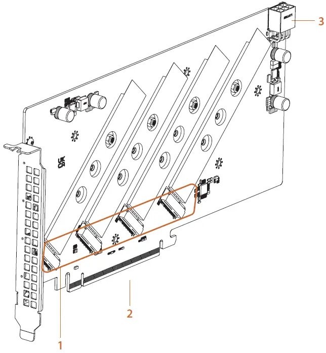 ASRock Blazing Quad M.2 Card 06