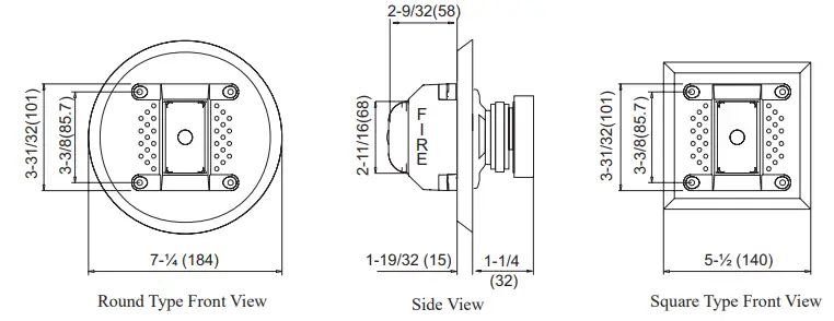 POTTER-SFH47-75110-Speaker-Select-A-Strobe-Combination-FIG-1