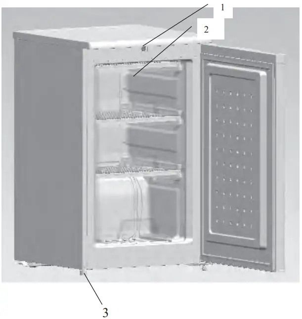 ARDESTO-URM-85M60-Upright-Freeze-FIG-1