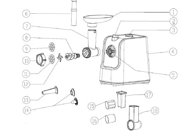 LUMME-LU-MG2111В-Ultimate-Electric-Meat-Grinder-1