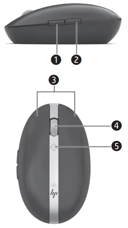 hp 2HU84AA Wireless Mouse - fig 2